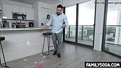 nerd stepsister says, 'fuck me in the lab with your braces on'