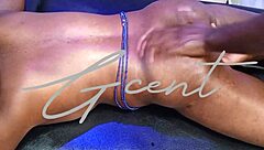 Spacious massage includes gentle fingering for relaxation