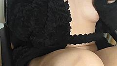 Asian babe gets trained with toys in wet session.