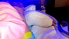 Young Brunette Orgasms Beautifully!