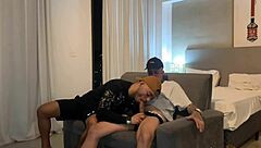 the twink from my building called me for an f1, and we ended up with bareback action