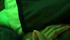 Solo play with a touch of rubbing and masturbation