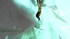 stunning asa plays with her wet pussy