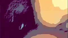 ebony girl focuses on anal sex in pov assfucking scene with black partner