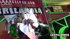 Shibari bondage session with teen slave 😈