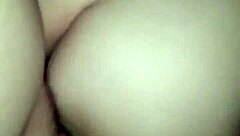 Fucking my wife's nice round ass hard