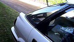 duk and david having an outdoor pee session with david in the mouth