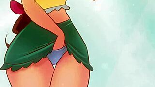 Baise anale en bikini rouge en extérieur avec un maître poilu 🔥