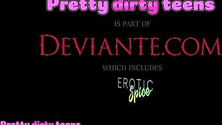 สาวผอมผมน้ำตาลโดนพุ่งน้ำเงี่ยนสองรอบ เย็ดจนแตกในบนโต๊ะท่าแมว