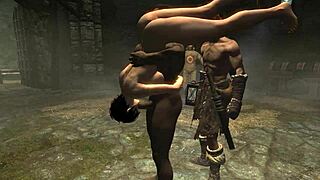 Oh Gott, Claire wird hart durchgefickt in wilder 3D-Action!