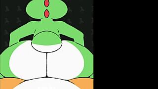 Beat Banger 同人Hentai 第2集 Toriel 和 Judy 的双性肛交动作