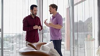 Skat, min chef længes efter at bytte sin nye spanske kone til hardcore gruppe action