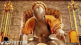 Gemelas Bailarinas Muestran Movimientos de Sexo Salvaje en Compilación 3D Parte 2