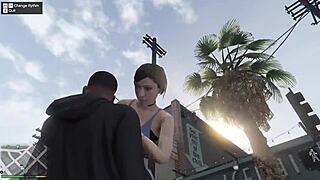 에이다 웡이 GTA V에서 창녀 역할, 파트 2에서 한국인 블로잡 해줘