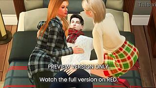 Di Bawah Mistletoe Preview Hentai 3D yang Bikin Kaget