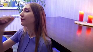 สาวกีฬาน่ารักในกระโปรงและถุงเท้าเซ็กส์ดุเดือดตอน 18