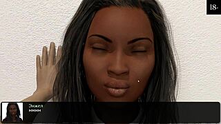 Gameplay-avsløring - Where The Heart Is Del 11 med naken ebony-sekretær