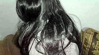 طالبة مكسيكية كريبي شرجي مع مؤخرة متسعة