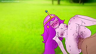 泡泡糖公主在公园为巧克力棒被操 变态卡通