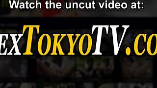 japanese teen 18+ drilled in public spot.