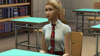 professor knuller student hardt i klasserommet