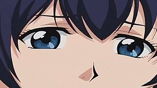 恥ずかしがり屋のアニメ百合がハentaiで気持ちを探る