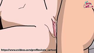 Boruto dan Hanabi Bertarung dalam Adegan Aksi Hentai Panas